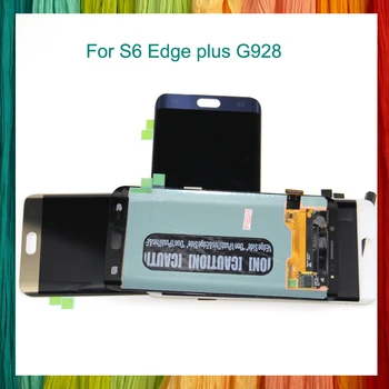 

AMOLED LCD For Samsung Galaxy S6 edge Plus G928 G928F LCD For S6 Edge G925 G925I G925F Touch Screen Digitizer+Tools