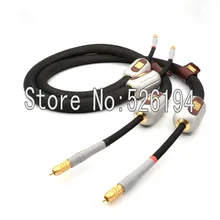 Free shipping Kharma Signature Extreme KIC-EEXS-1a audio RCA interconnect cable with RCA Gold plated plug