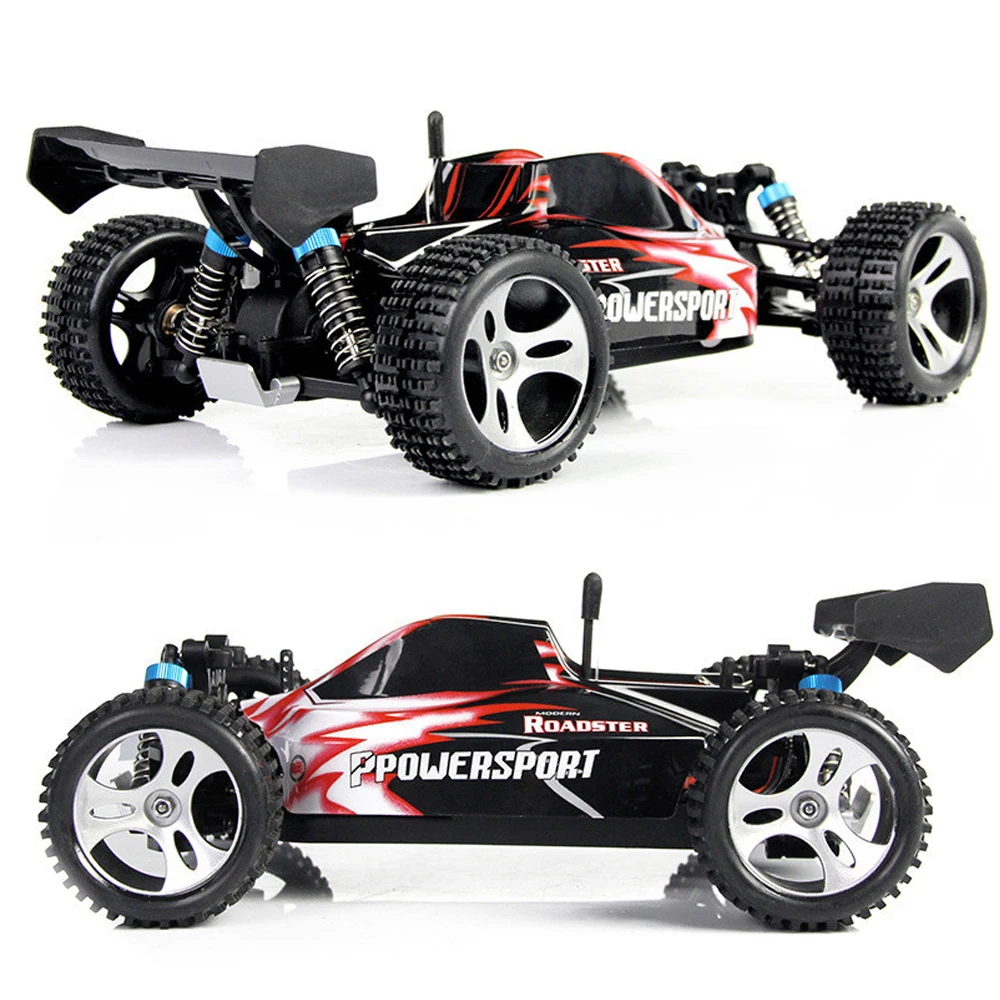 

Free shipping Wltoys 2.4GHz 4WD RC Racing Car Remote Control Electric Toy viechle Machine High speed With 45KM/H Gift for Boy