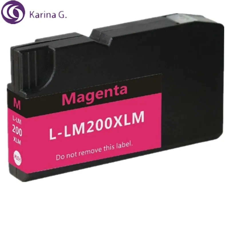 Совместим с Lexmark 200XL LM200 LM 200 чернильный картридж подходит для OfficeEdge Pro4000c Pro4000 Pro5500