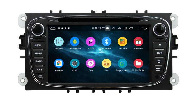 Perfect HD 1024*600 touch screen car autoradio gps for ford FOCUS Mondeo S-MAX C-MAX with android 9.0 octa core 4+64G audio stereo 6