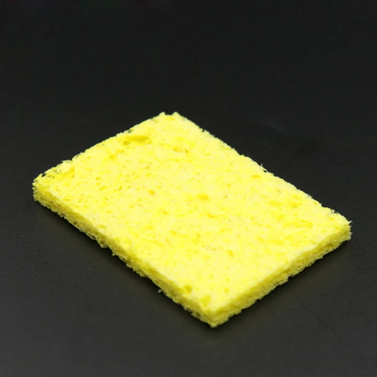 

10/20/50/100pcs 50x35mm Solder Iron Tip Welding PCB Cleaning Pads Universal Soldering Iron Replacement Sponges Repair Pads