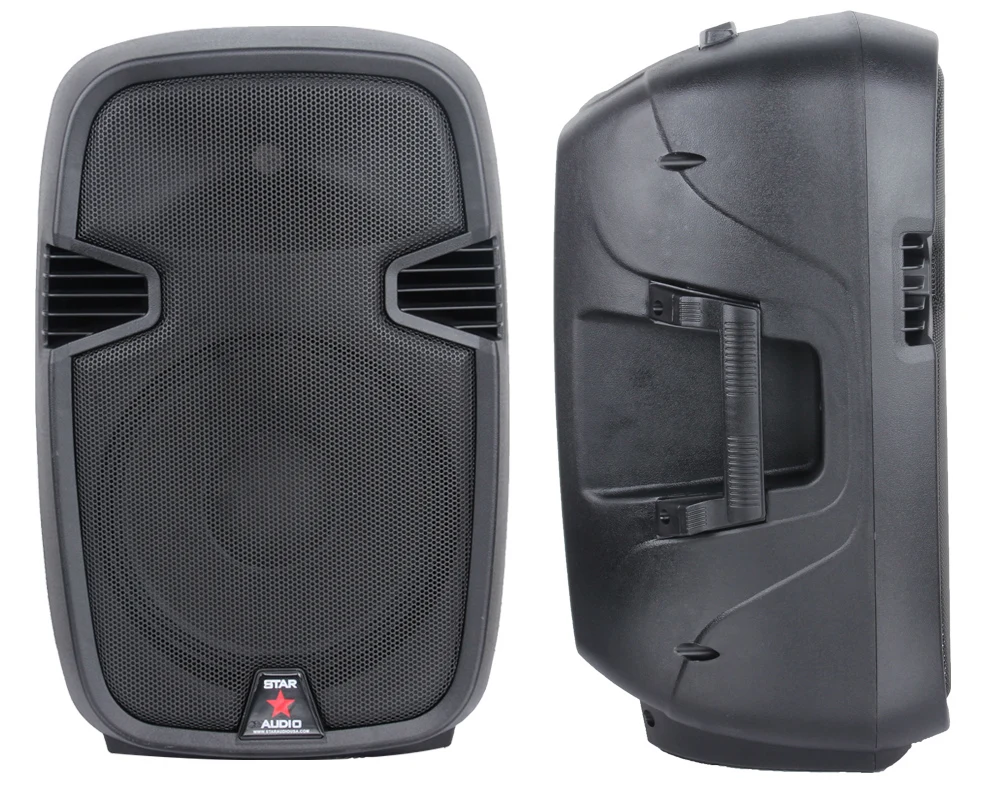 pair pa dj powered audio speaker for karaoke church ktv