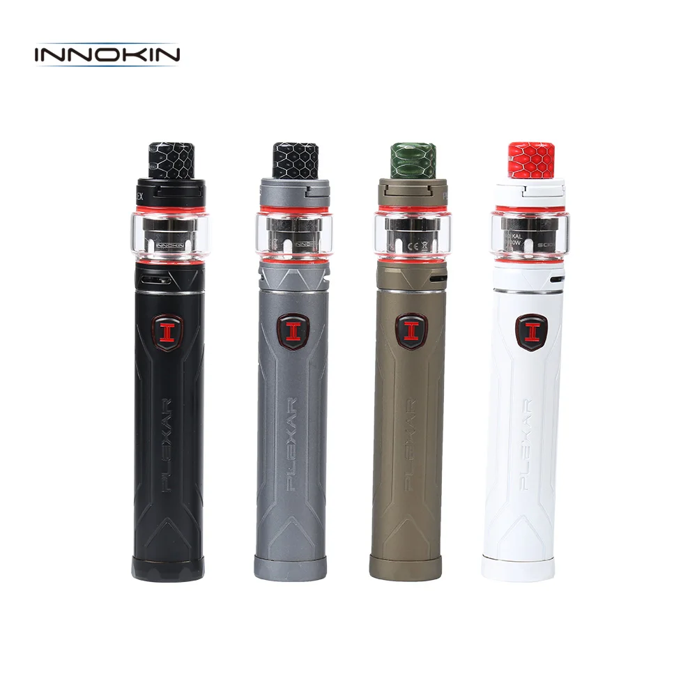 

Stock Original Innokin Plexar Kit 100W Plexar Mod 4ml Plexus Tank Scion with Plex3D 0.14ohm Coil Electronic Cigarette Vape Kit