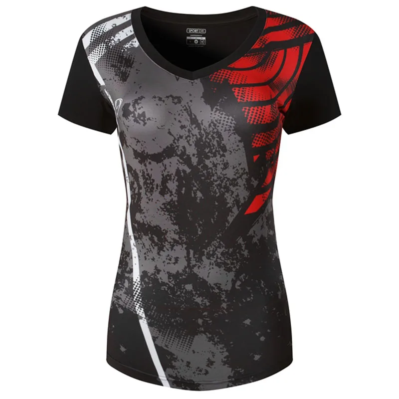 

jeansian Women's Slim Quick Dry Fit Breathable Short Sleeve T-Shirt Tee Shirt Tshirts Running Fitness Workout SWT240