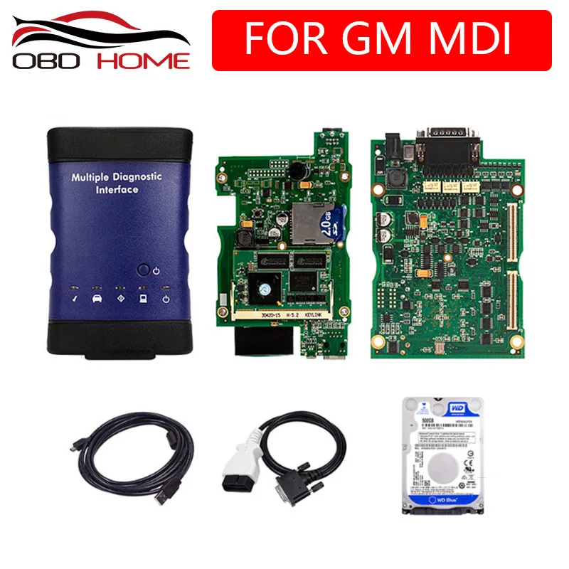 Лидер продаж для GM MDI wifi hdd 9,2 optinal несколько диагностический интерфейс для gm mdi диагностический инструмент с DHL