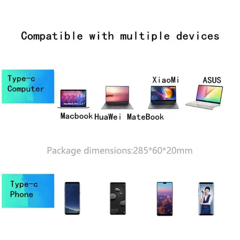 VODOOL USB C концентратор type C для мульти USB 3,0 4K HDMI VGA PD адаптер док-станция для MacBook samsung Xiaomi ноутбук телефон USB-C разветвитель
