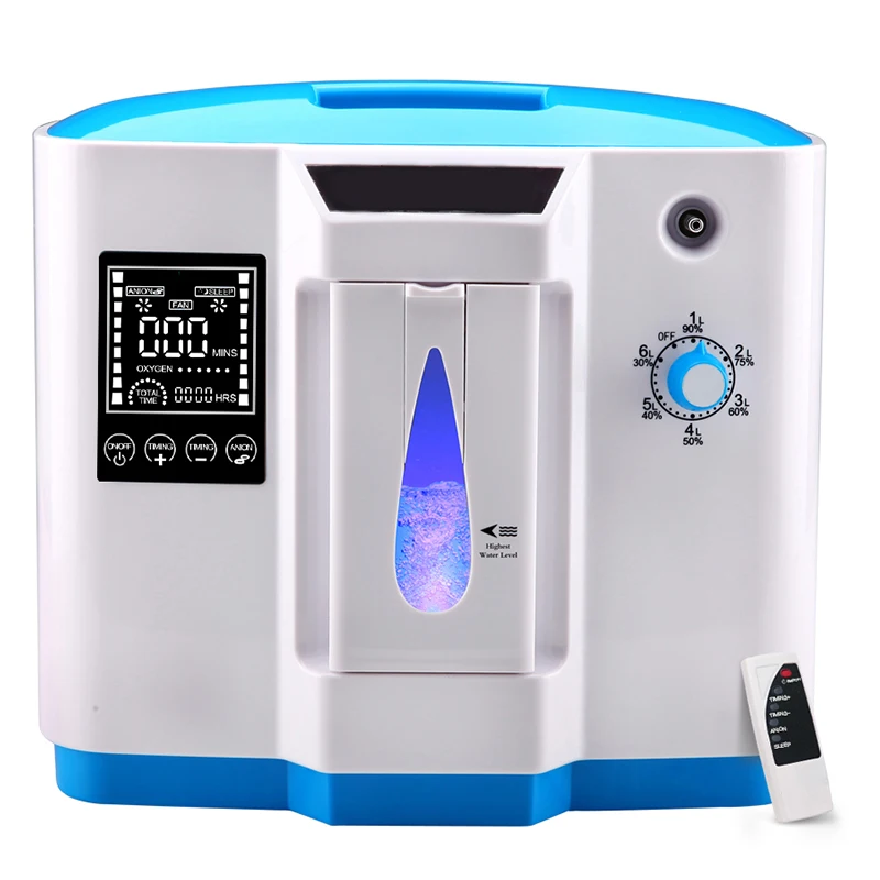  6L Portable Oxygen Concentrator Generators Household Portable Oxygen Machine Home Air Purifier