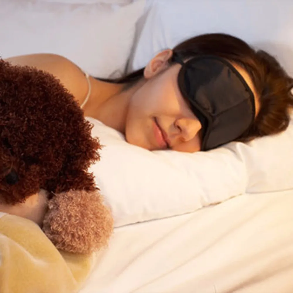 1 шт. 3D маска для сна натуральный спальный глаз маска-козырек для глаз оттенок покрытия повязка для глаз для женщин и мужчин мягкая портативная повязка на глаза для путешествий