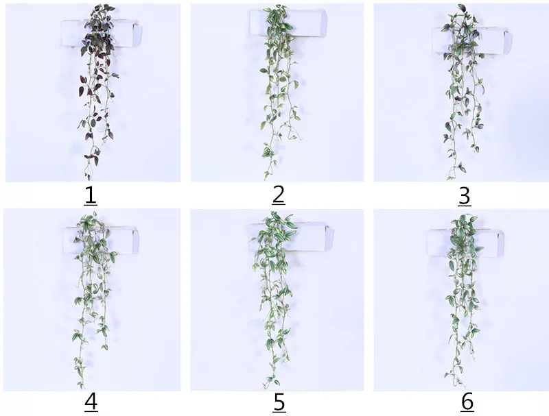 Искусственное растение потолок цветок лоза растение ветка дом отель Сад Свадьба Рождественский Декор пластиковая гирлянда Глициния зеленая стена