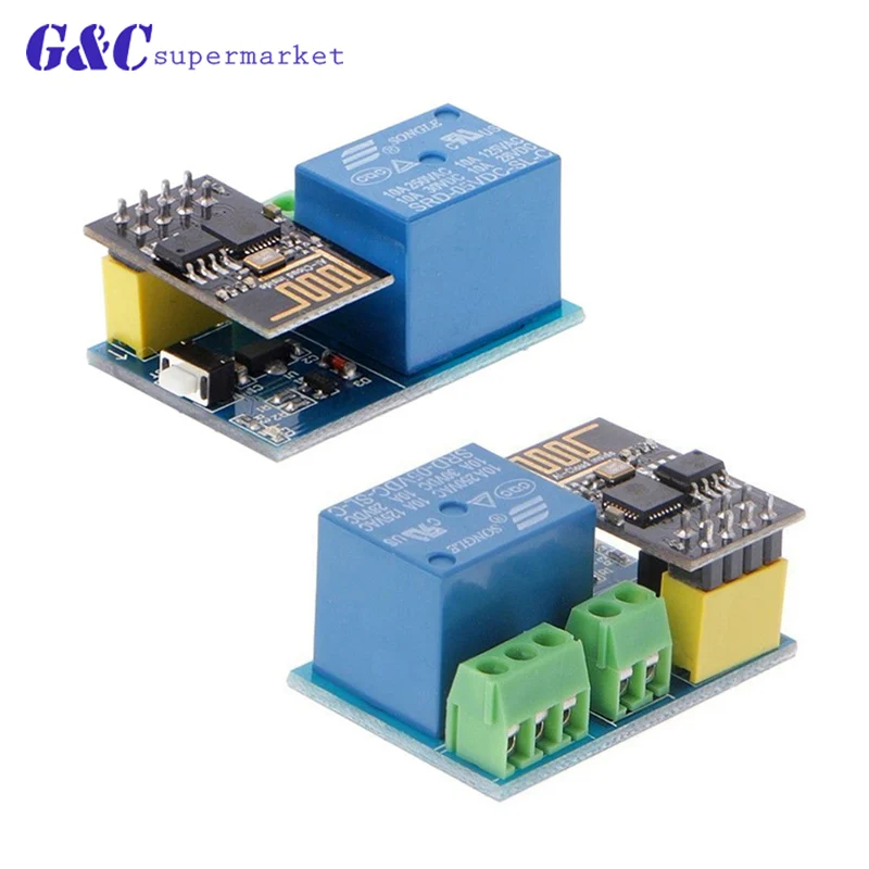 

ESP8266 ESP-01S 5V WiFi Relay Module Things Smart Home Remote Control Switch for Arduino Phone APP ESP01S Wireless WIFI Module