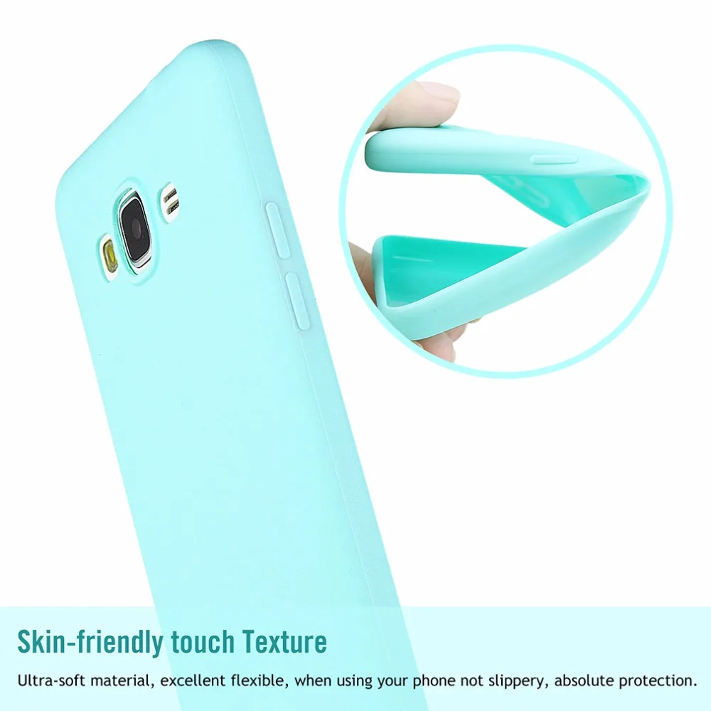 UltraThin Candy TPU Matte Case For Samsung Galaxy J2 prime Silicone Gel
