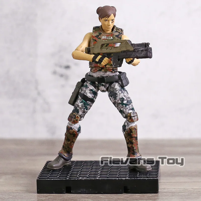 Aliens Colonial Marines Cruz Bella Redding Xenomorph Raven Crusher Изысканный мини ПВХ фигурка Коллекционная