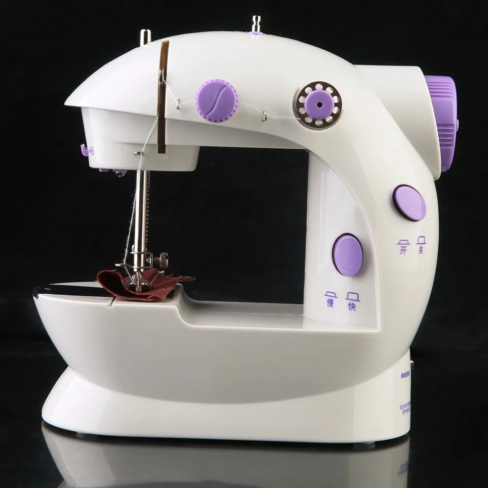 Портативный электрический швейная машина набор sweing портной маленький бытовой электрический мини многофункциональные портативные детали для швейных машин