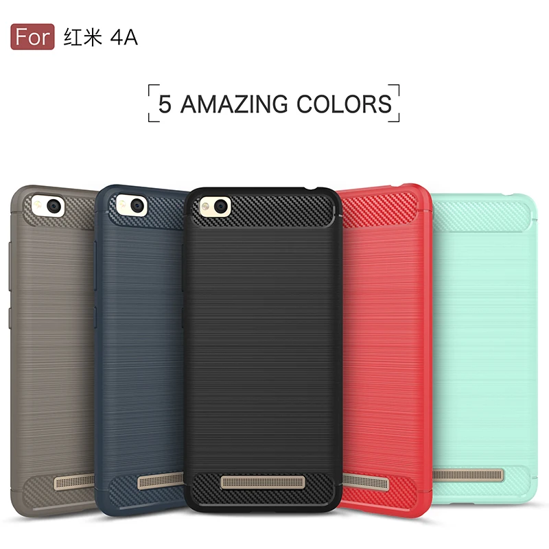 

Cases for Xiaomi MAG138 MAE136 Redmi 4X MAG 138 MAT 136 MAE136 Silicon phone Back Cover for redmi 4 X Pure color phone housing