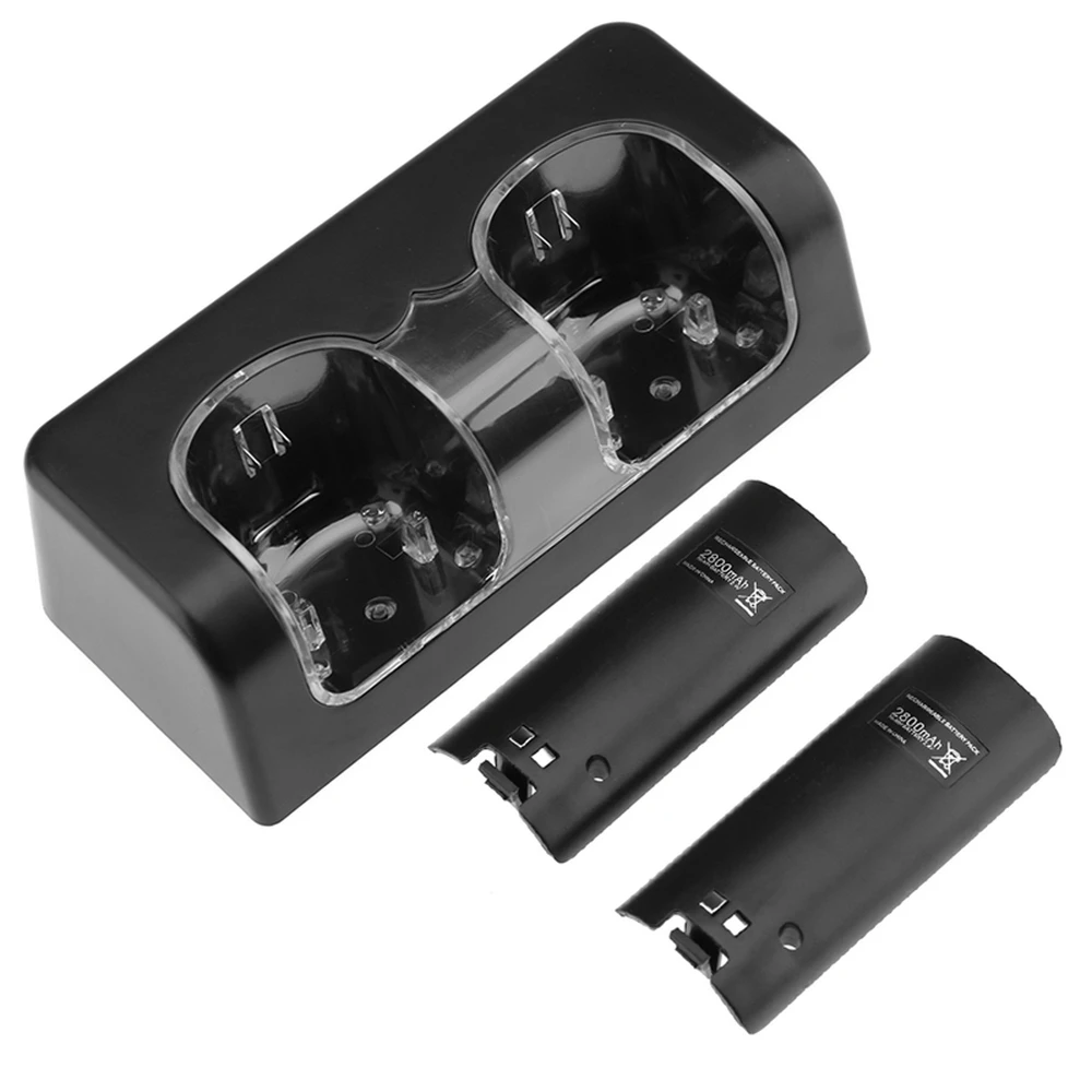 2018-New-Arrival-Remote-Controller-Charger-Charging-Dock-2pcs-Battery-Pack-for-Nintendo-Wii
