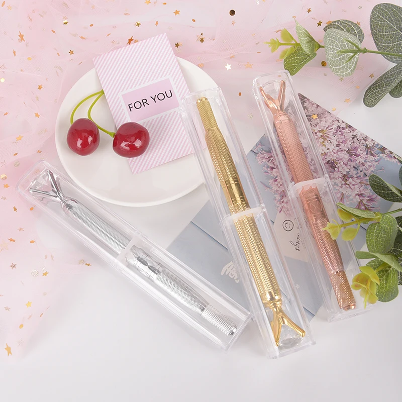 

One Piece Crystal Eyebrow Manual Tattoo Pen Permanent Makeup Pen Machine Lip and Eyebrow Tattoo Equipment