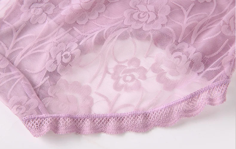 Transparent Panties Women Underwear Plus Size XL XXL XXXL XXXXL Sexy Full Lace Floral Briefs Sexy Intimates Lingerie Mid Waist  12.jpg15