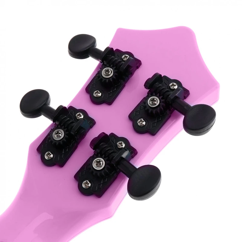 Топ!-21 дюймов Акустическая укулеле Uke 4 струны Гавайская гитара Гитара для детей и музыки начинающих розовый