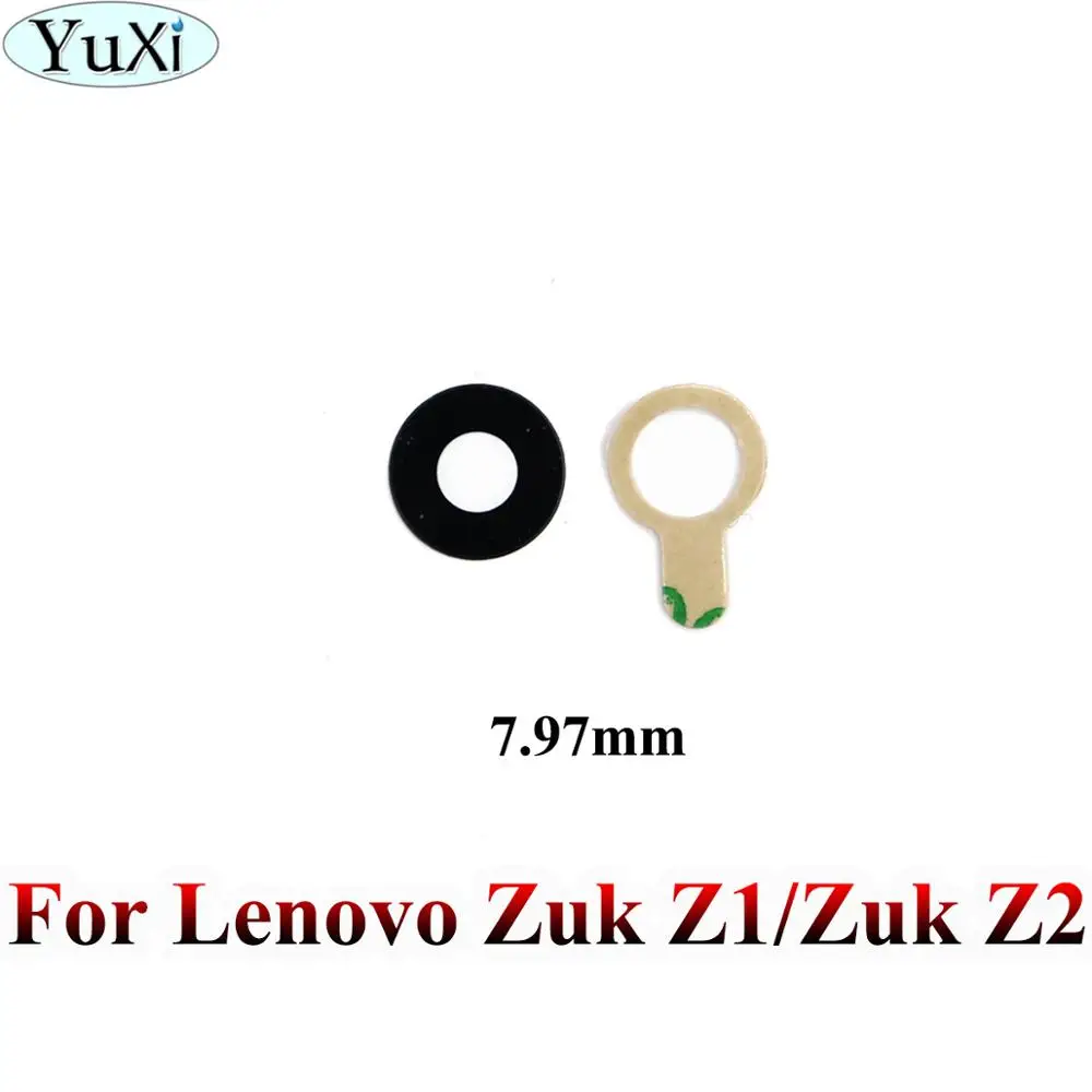 YuXi для Lenovo K8 Note / K6 K5 note Zuk Z1 Z2 ремонт задняя камера стеклянная крышка объектива с