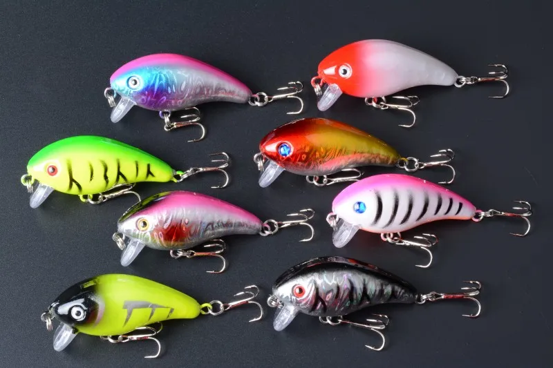 Buy Lot 20pcs Crankbait Fishing lures 6CM 9.8G