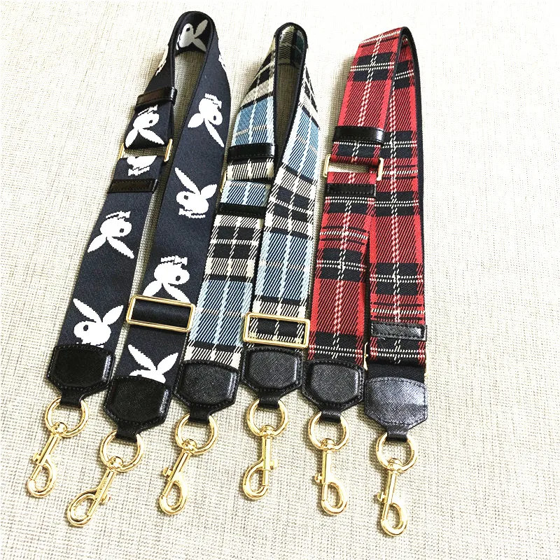 

2019 high quality fashion hot ladies bag accessories colorful wide shoulder strap shoulder strap