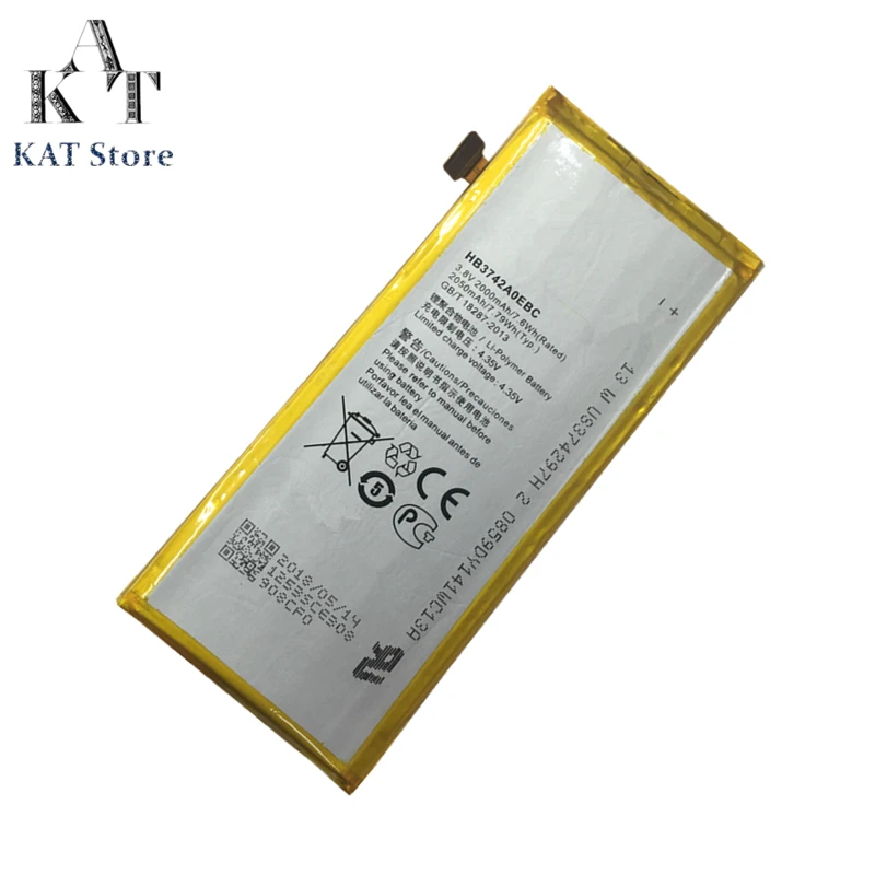 Аккумулятор на мобильный телефон для Huawei Ascend P6 G6 G620 G621 G620s G630 2050 мАч HB3742A0EBC |