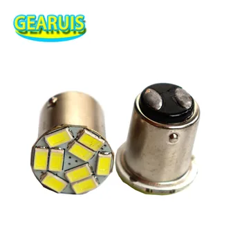 

Auto LED S25 P21/5W 1157 strobe flashing BAY15D 9 SMD 5630 5730 Bulb Light Strobe flash Brake Light Bulb Lamp White Red 12V
