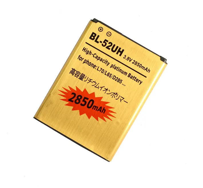 2850mAh BL 52UH для LG L70 L65 D285 D320 D325 D329 VS876 D280 D320N Lucid 3 H443 Escape 2 Spirit H422|battery for|battery for lg3 battery |