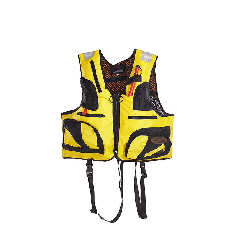 

Sailingmate Adult Life Jacket SOLAS Approved Automatic Manul Inflatable Accessorial Lifesaving Wear Removable Fishing Life Vest