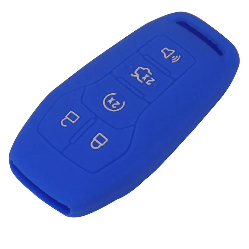 For Ford Mercury Lincoln Mazda 3 Button Car Fob Remote Case Silicone Key Cover