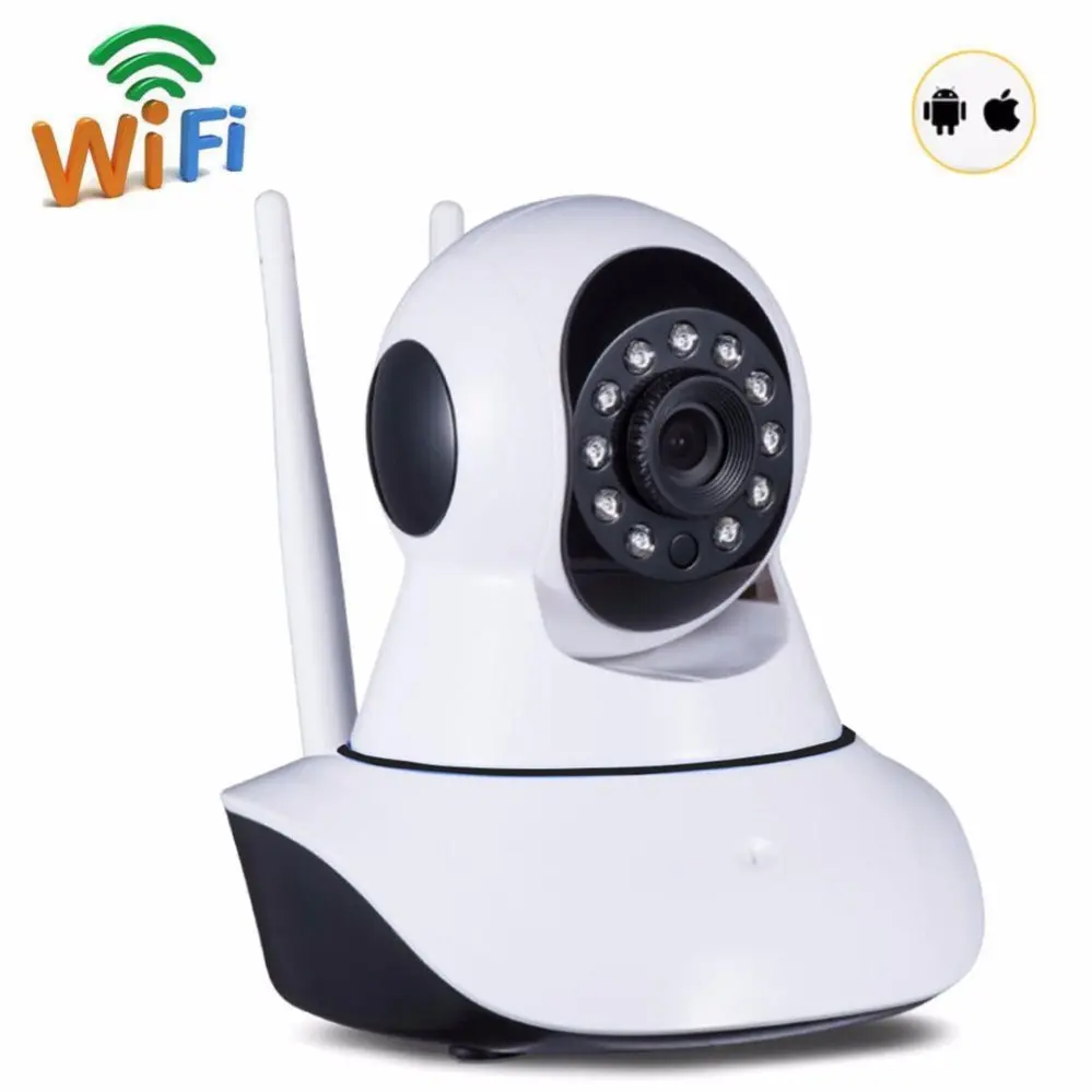 P2P 720P HD Wireless WiFi IP Camera 720P Pan/Tilt IR Night Vision Network CCTV IP Cam Support 64 GB TF Card wanscam hw0030 1 p2p pnp 2way audio wireless wifi webcam pan tilt ir night vision security ip camera support tf card recording