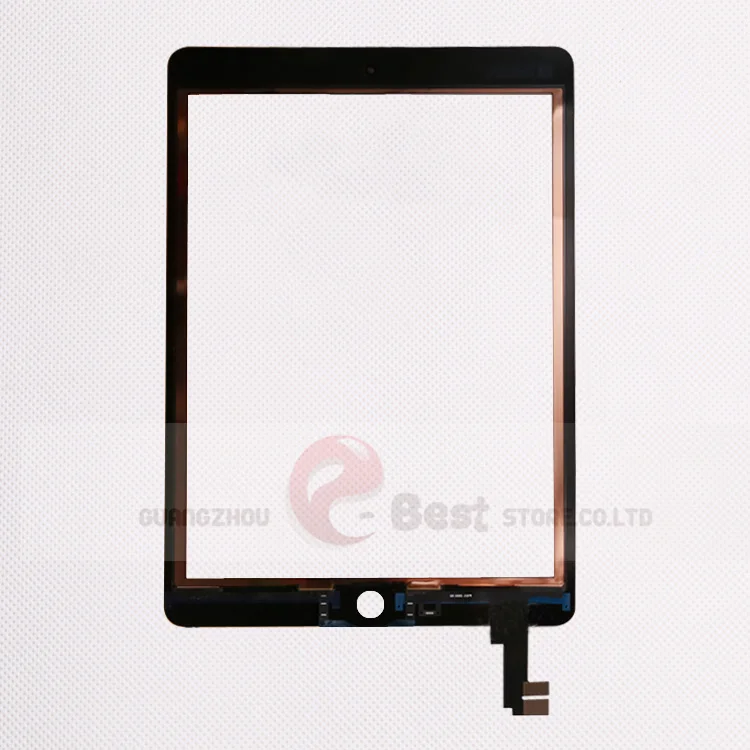 10 шт./лот для iPad Air 2 дигитайзер A1567 A1566 сменный сенсорный экран стекло|ЖК-экраны и