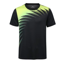 Рубашка для бадминтона с бесплатной печатью для женщин/мужчин, спортивная рубашка для бадминтона, рубашка для настольного тенниса, теннисная одежда, рубашка с принтом имени 5063