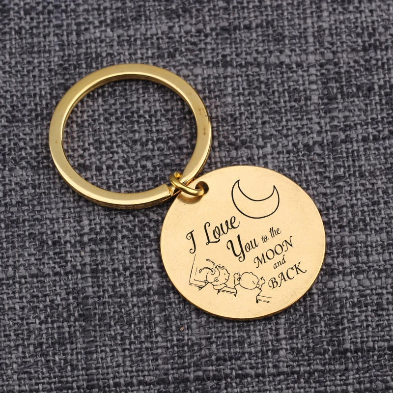 Сумка Charm I Love You To The Moon And Back Couples сувенир память подарок подруге на день рождения 1