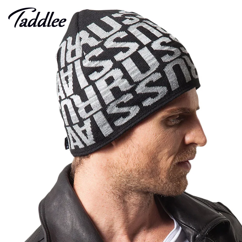

Fashion Mens Warm Winter Hat Set of Head Caps Skully Skiing Knit Wool Hat Casual Men Beanie Hiphop Hat Gorro Man Man Hats