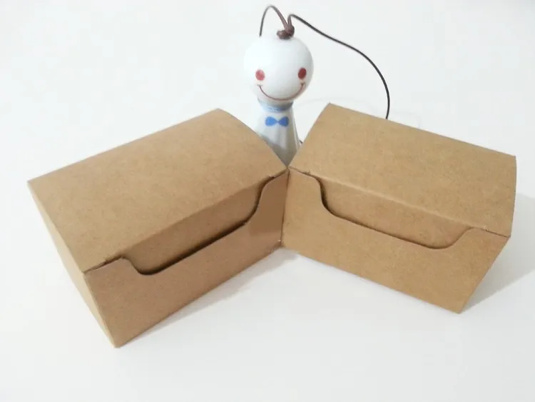 10*6*6cm Dhl Free Shipping Kraft Paper Box, Gift Kraft Business Card