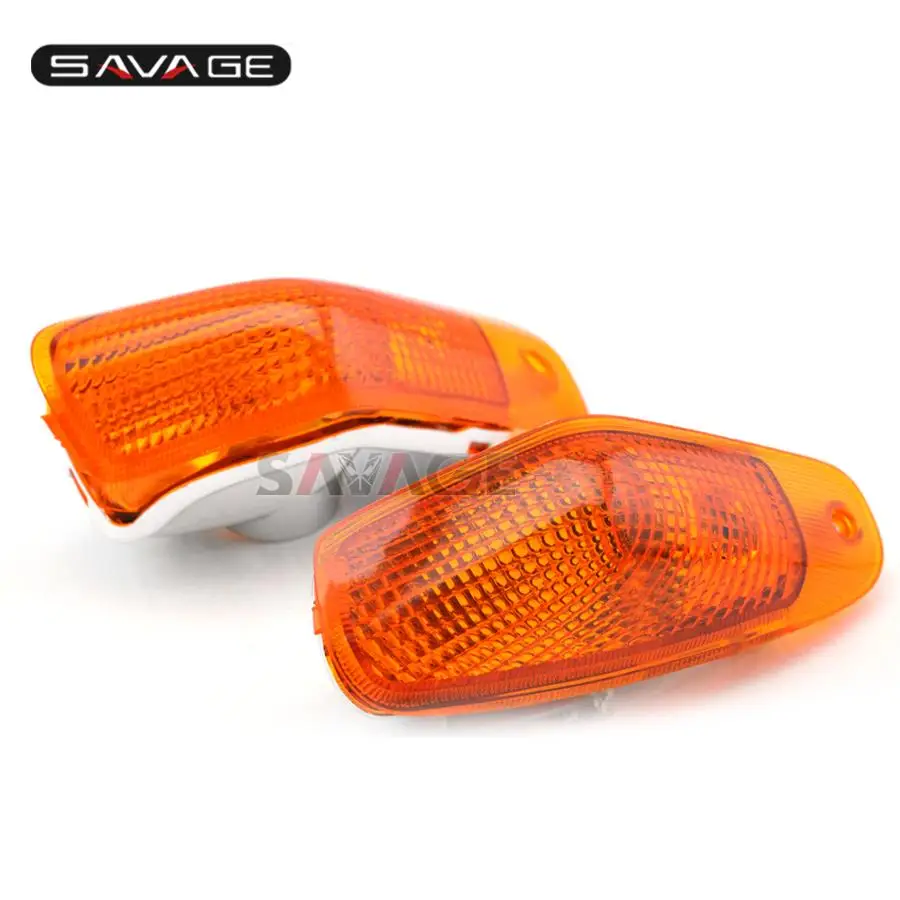 

For KAWASAKI ZZR400 ZZR600 ZX600E 1994-2004 Motorcycle Accessories Front Turn Signal Indicator Light Lamp Lens