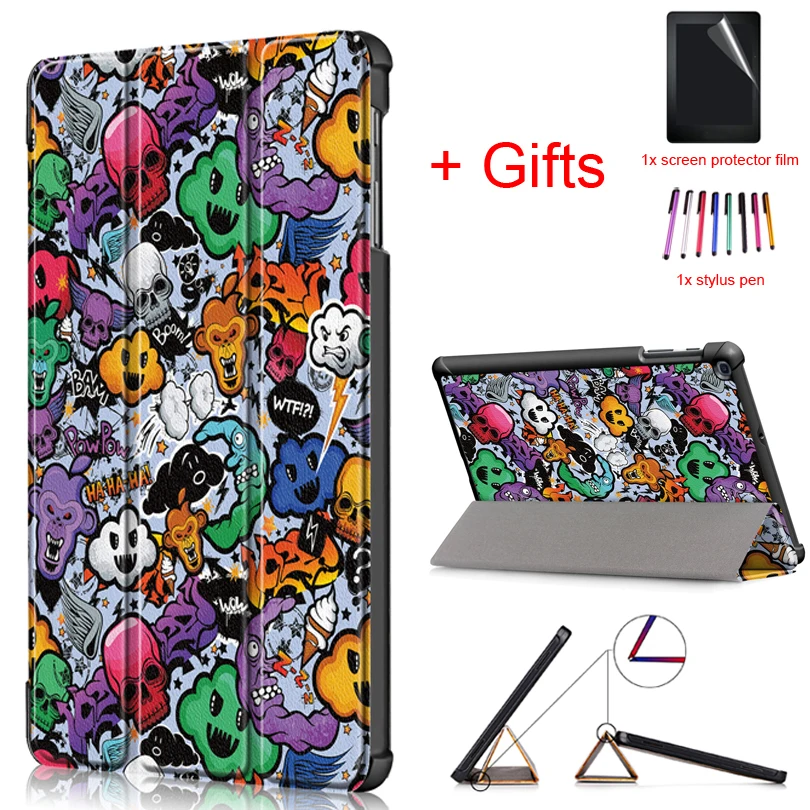 Ultra Slim Case для samsung Galaxy Tab 10,1 SM-T510 SM-T515 2019 Новый стенд принципиально чехол для samsung Tab 10,1 2019 чехол