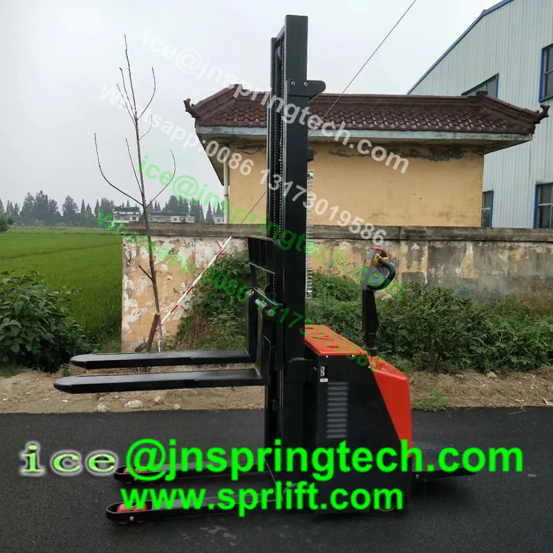 

Factory sale powered pallet truck with load capacity 2000kg and lift height 3.5m