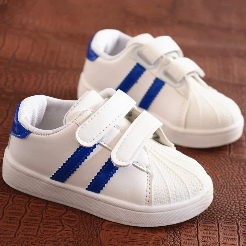 1 To 5 Years Old Baby Boys And Girls Sports Shoes Soft Bottom Casual Shoes Top Quality Cute Children Kids Sneakers Non-Slip - Цвет: Небесно-голубой