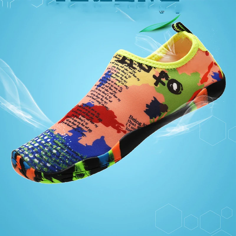 

Unisex Sneakers Swimming Beach Shoes Water Sports Aqua Shoes Seaside Surf Quick-Drying Slippers Upstream Light Athletic Footwear