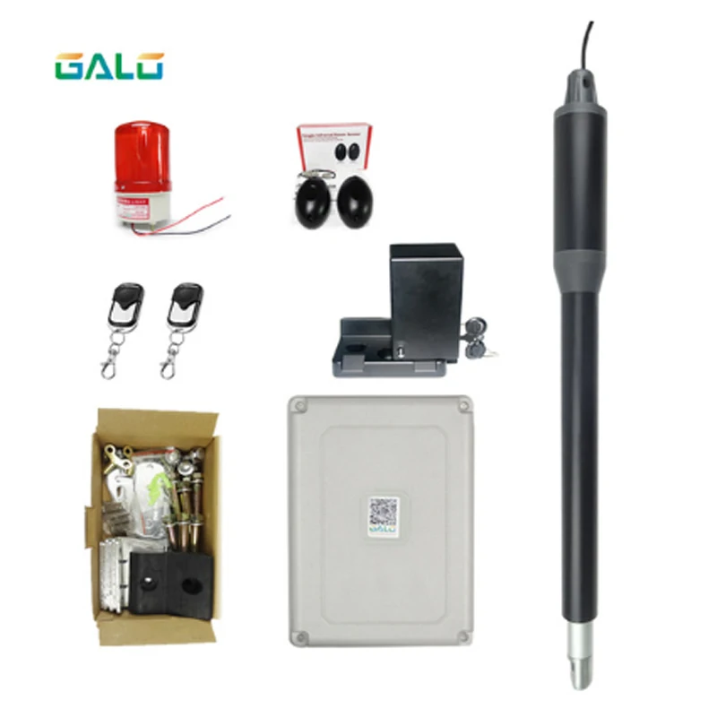 

Aluminum Single Automatic Swing Gate Opener Kits with Waterproof swing gate electrical lock deadbolt optional for Swing Gates