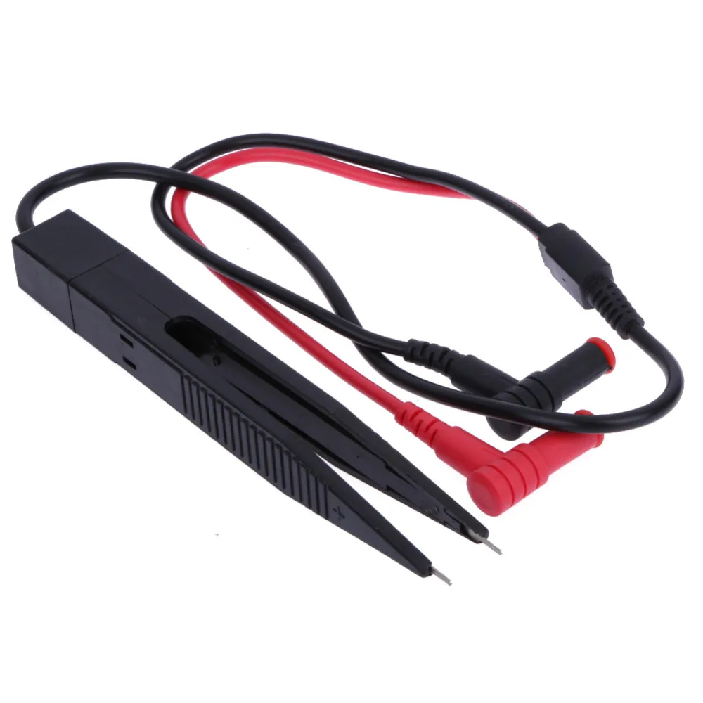 

SMD Inductor Test Clip Probe Tweezers for Resistor Multimeter Capacitor Meter Clip probe for SMD components measure PTSP