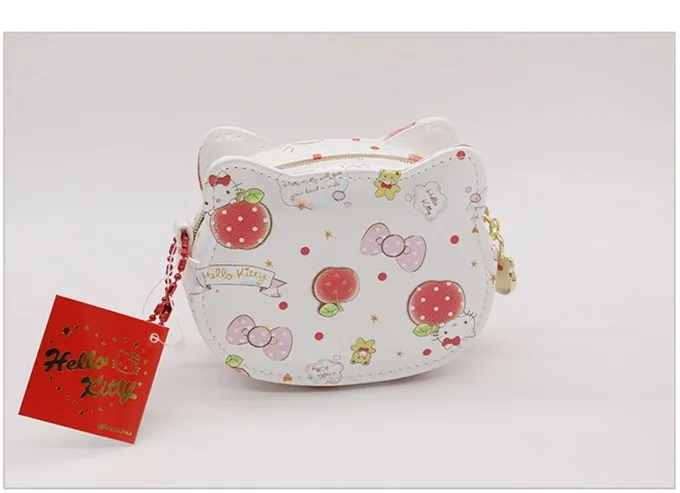 Высокое качество PU держатели для монет hello kitty детские кошельки мультфильм женский кошелек