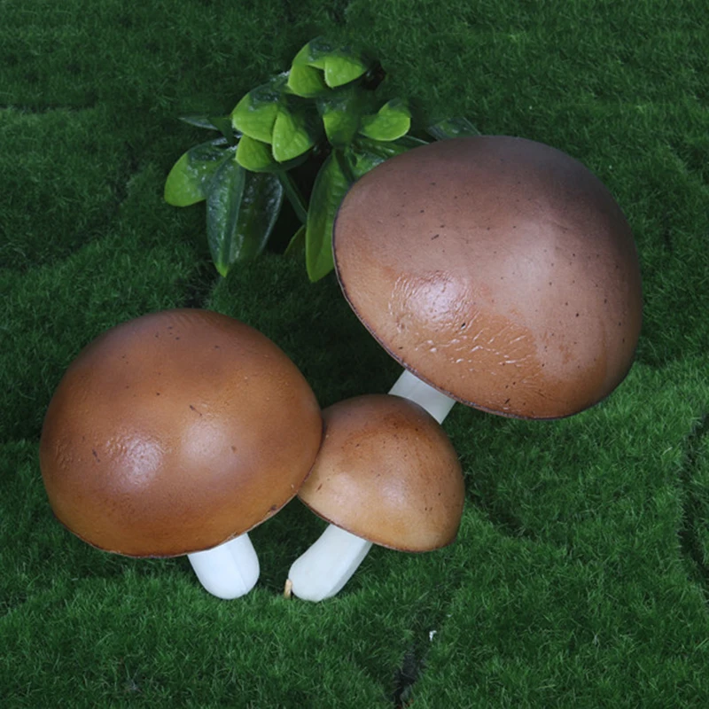 Искусственные суккуленты Мини Гриб поддельные грибы Растения горшечные растения домашний офис растения ПУ сушеные грибы украшение интерьера