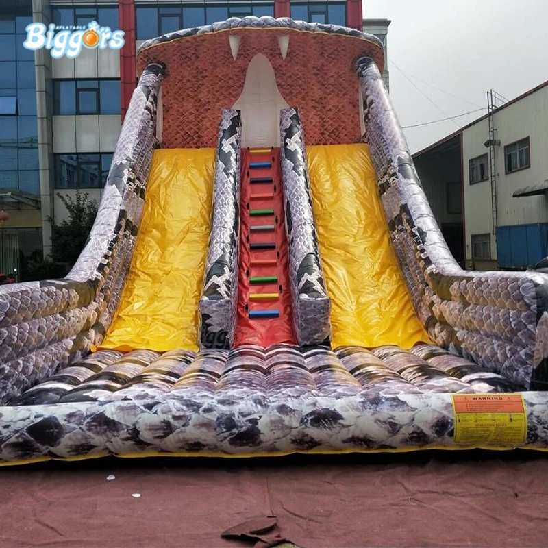 inflatable snake slide (4)