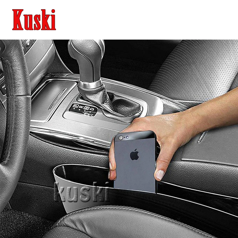 

2pcs Car Styling Seat Gap Pocket Box Seat Covers For Volkswagen VW Polo Passat B5 B6 CC Golf 4 5 6 7 Touran Tiguan Accessories