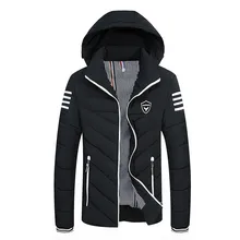 middle-aged cotton men’s long section plus cashmere thickening cotton men’s feather cotton jacket large size coat winter