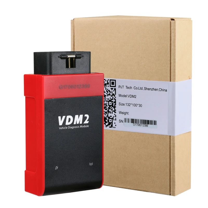 UCANDAS диагностический инструмент VDM II Wifi и Bluetooth Автомобильный сканер VDM2 V5.2 Поддержка многоязычной и Android системы